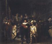 REMBRANDT Harmenszoon van Rijn The Militia Company of Frans Banning Cocq,Known as The Night Watch china oil painting artist